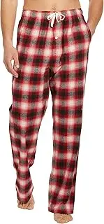[Tall MobPlace] Mens 34"/36" Inseam Men's Straight-Fit Pajama Pants Soft Cotton Flannel