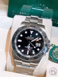 在飛比找Yahoo!奇摩拍賣優惠-【Ｑ小姐的玩錶瘋】ROLEX EXPLORER II 探險家