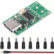 USB Decoy Fast Charge Module USB Type-C PD2.0 3.0 to DC Trigger Poll Detector 5A
