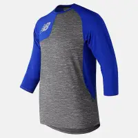 在飛比找蝦皮購物優惠-New Balance 七分袖訓練衣 （藍灰，大谷翔平配色。