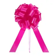 25 Inch Big Car Pull Bow Metallic Giant Bow for Car Decoration, Fuchsia