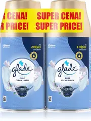 GLADE Pure Clean Linen automatic air freshener refill 2x269 ml