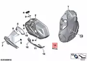 Genuine BMW Badge HP - R1250GS/GSA/RT/R/RS 11129457299