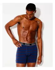 [Kenji] 3 Pack Long Leg Stripe Trunks Cherry Time in Assorted