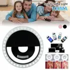 LED Ring Light Mobile Phone Selfie Light Rechargeable Phone Makeup Selfie ☎