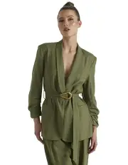 [Fate & Becker] Shoreline Blazer in Khaki