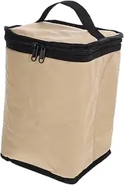 INOOMP Outdoor Gas Canister Storage Bag Durable Lightweight Pouch for Camping Lanterns and Stoves Portable Carrier for Hiking and Travel