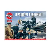 Airfix Vintage Classic Model 1/76 Luftwaffe Personnel New