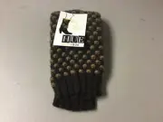 NWT Women's Hue Bootique The Leg Warmer Chunky Basketweave Espresso & Tan #1068Z