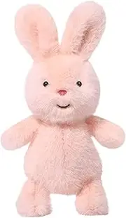 Bunny Plush, Cartoon Bunny Stuffed Animal Toy, Collectible Soft Hugging Doll Kids, 11.81 inches, Cozy Playful Companion for Thanksgiving and Birthday Present