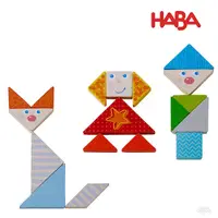 在飛比找蝦皮商城優惠-【德國HABA】動物圖形七巧板21pcs 德國製造