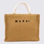 [Marni] Marni-Bags Raw Sienna/Natural-Donna OS