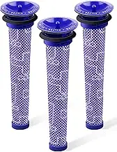 3Pack Pre Filters Replacement for Dyson - Vacuum Filter Compatible with Dyson V6 V7 V8 DC59 DC58 Replaces Part 965661 01