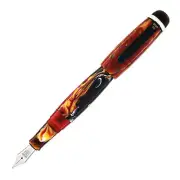 Opus 88 Bela Fountain Pen in Red - 2.3 mm Stub Nib -NEW in original box 18083605