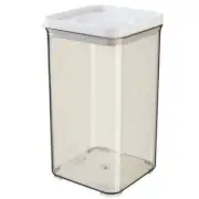 Large 4L Capacity Durable Plastic Container Airtight Food Container With Spoon