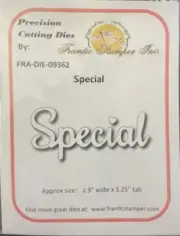 NEW Frantic Stamper Dies -- SPECIAL Sentiment -- RETIRED