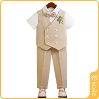 在飛比找蝦皮購物優惠-[男孩套裝] 1-7歲嬰兒服裝⚡️紳士禮服套裝 花童婚禮服⚡