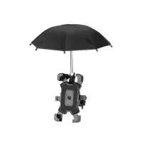 在飛比找momo購物網優惠-【SOG購物】機車手機架 可拆式雨傘款(手機支架 摩托車手機