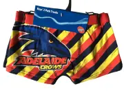 BNWT Boys Sz 12 to 14 Official AFL Adelaide Crows 2 Pack Trunks Underpants