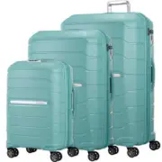 Samsonite Oc2lite Hardside Suitcase Set of 3 Aqua 27395, 27397, 27398 with FREE