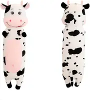 Milk Cow Plush Pillow Toy - Soft Stuffed Cartoon Animal