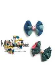 Matilda Jane (Once Upon A Time) Realm Hair Bows - 3 Pc - NEW