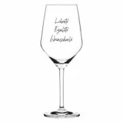Ritzenhoff wine glass Sand&Soda Liberte Egalite wine spritzer, crystal glass,...