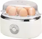 Electric Egg Steamer Cooks 7 Eggs Perfectly One-Button Operation Quick Easy Clea
