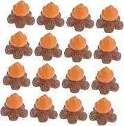 Practical Fire Model Ornament Pcs Resin Fake Flame for Camping Party Favors
