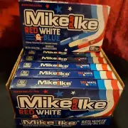 Mike and Ike 1 BOX 4.25 oz. RED WHITE & BLUE Patriotic Chewy Candy ** BB 06/25