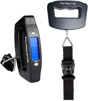 [GIOTUK] Portable Digital Luggage Scale, Handheld Weighing Scales for Suitcase, Suitcase Hanging Weighing Mini Electronic Travel Scale - 110 Pound/ 50 Kilogram
