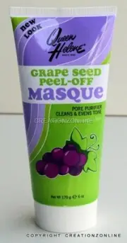 Queen Helene Grape Seed Peel Off Masque 170 gms Pore Purifier Cleans Evens Tone