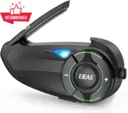 Q8 Motorcycle Bluetooth 5.1 Intercom Headset – Connects 6 Riders for ATV/ Bike