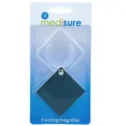 Folding Magnifier Reading Visual Aids Magnifying Glass Pocket Travel size