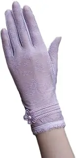 [Eliffete] Women's Sun Uv Protection Driving Gloves Touch Screen Anti-skid Gloves