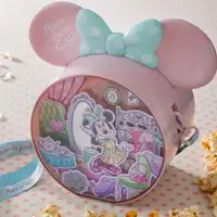 在飛比找momo購物網優惠-【Disney 迪士尼】東京迪士尼米妮粉紅爆米花桶硬殼斜背包