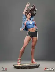 America Chavez Statue 3D Print Unpainted/Unassembled