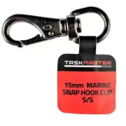 Taskmaster MARINE SNAP HOOK SWIVEL CLIP 15mm Stainless Steel *Australian Brand