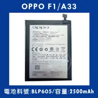 在飛比找蝦皮購物優惠-全新電池 OPPO F1/OPPO A33 電池料號:(BL