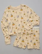 American Eagle Peanuts Fall 2024 Plush PJ Set Snoopy - XL-