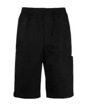 Givenchy Logo Tape Elastic Waist Shorts IT48 Black