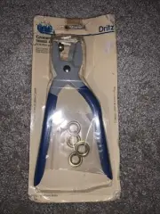 Grommet Plier Kit Dritz Sealed Unopened 4 Sets of Grommets One Plier 3/8" 9mm