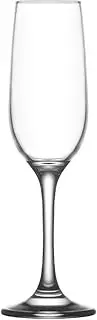 [LAV] Fame Champagne Flutes Glasses Set - 215ml - Pack of 6 Classic Stemware Glasses for Prosecco, Sparkling Wine
