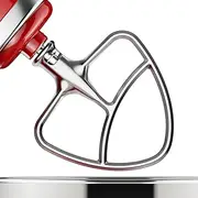 [InnoMoon] Stainless Steel Paddle Attachment for Kitchenaid Mixer, Replacement Kitchenaid Paddle Attachment, Fit 4.5-5Qt Tilt-Head Stand Mixers, For Kitchen Aid Paddle by
