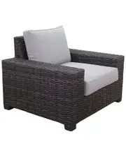 Courtyard Casual St Lucia Club Chair With Cushions