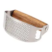 Garlic Mincer Metal Garlic Rocker Crusher Tool Comfortable Grip Garlic