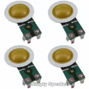 Diaphragm for Foster Fostex FT300H FT500H HT405 HT406 Horn Driver Repair 4 pack