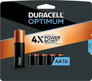 Duracell Optimum AA 16 pack