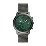 送禮首選★FOSSIL NEUTRA MINIMALIST經典綠面米蘭帶腕錶42MM/FS5908【美國時尚品牌】 附提袋【全館滿額折價★FOSSIL全系列包夾送美妝蛋】