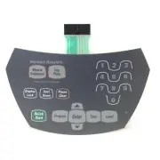 Octane Fitness xR5000 Elliptical Display Console Overlay Keypad 105857-001